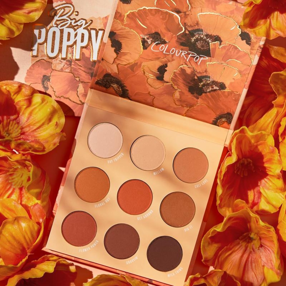 Colourpop Big Poppy Eyeshadow Palette BNIB